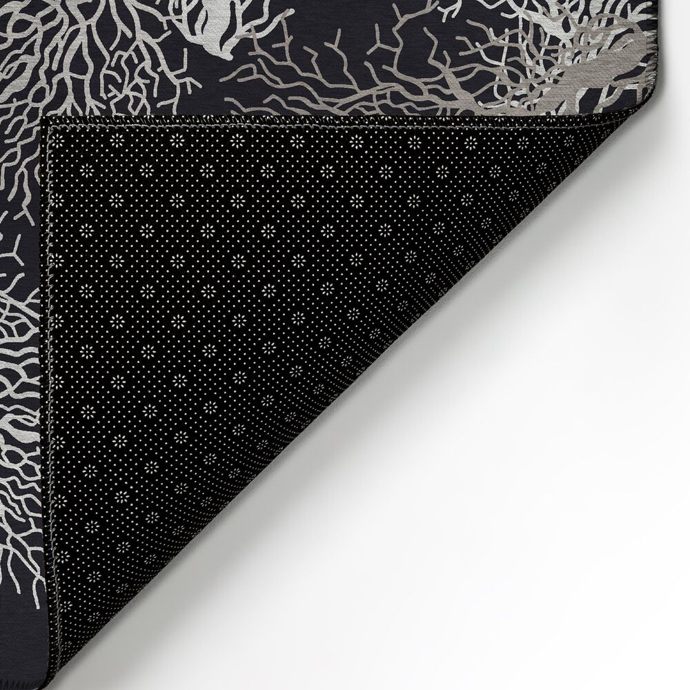 Dalyn Rug Company Seabreeze SZ3 9&#39; x 12&#39; Black Area Rug, , large
