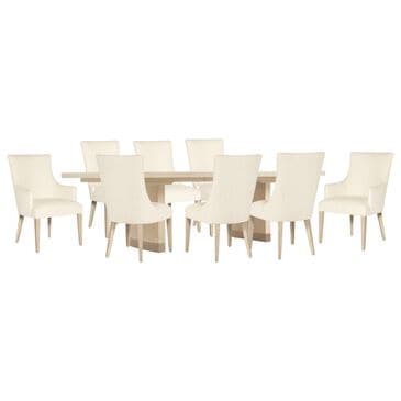 Hooker Furniture Westwood 9-Piece Rectangular Dining Set in Polished Limestone, , large
