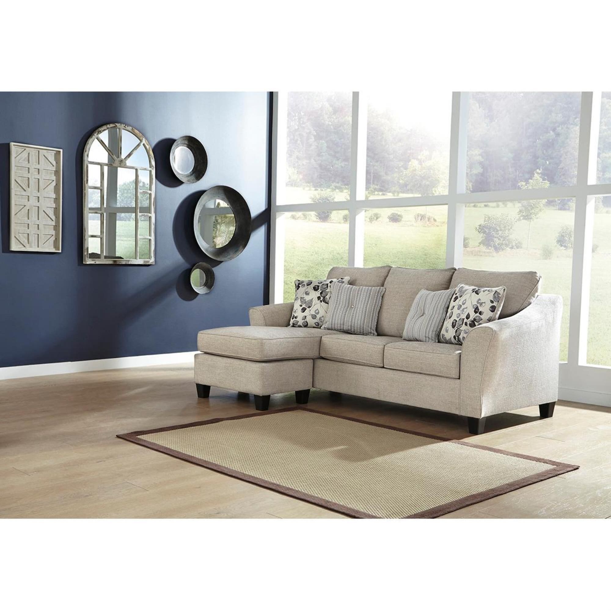 Abney driftwood reversible queen store sleeper sofa chaise