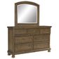 Ashley Feddinger 3-Piece Queen Storage Bedroom Set in Chestnut Brown, , large