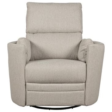 Eastern Shore Compass Power Swivel Glider with USB in Frost, , large