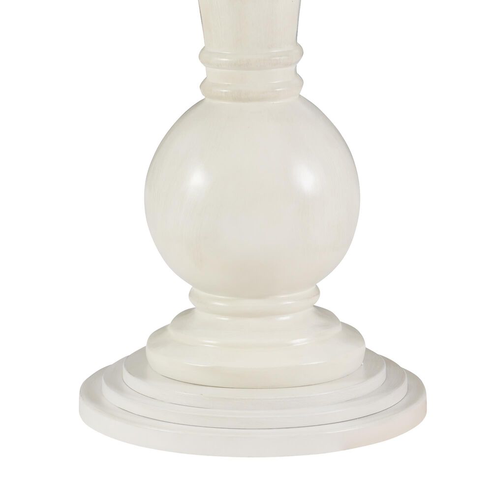 Linon Home Decor Adeline Round Accent End Table in Cream, , large