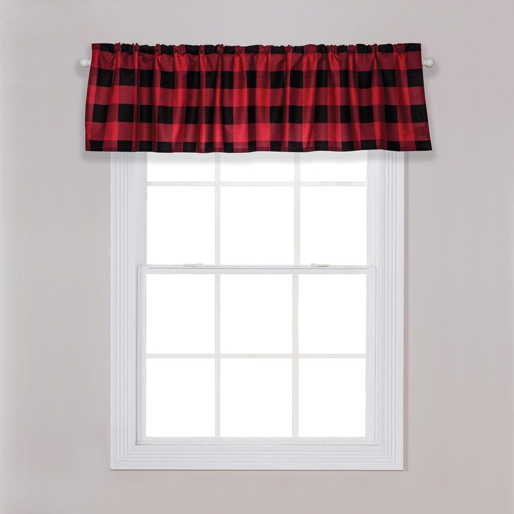 Trend Labs Buffalo Window Valance in Red, , large