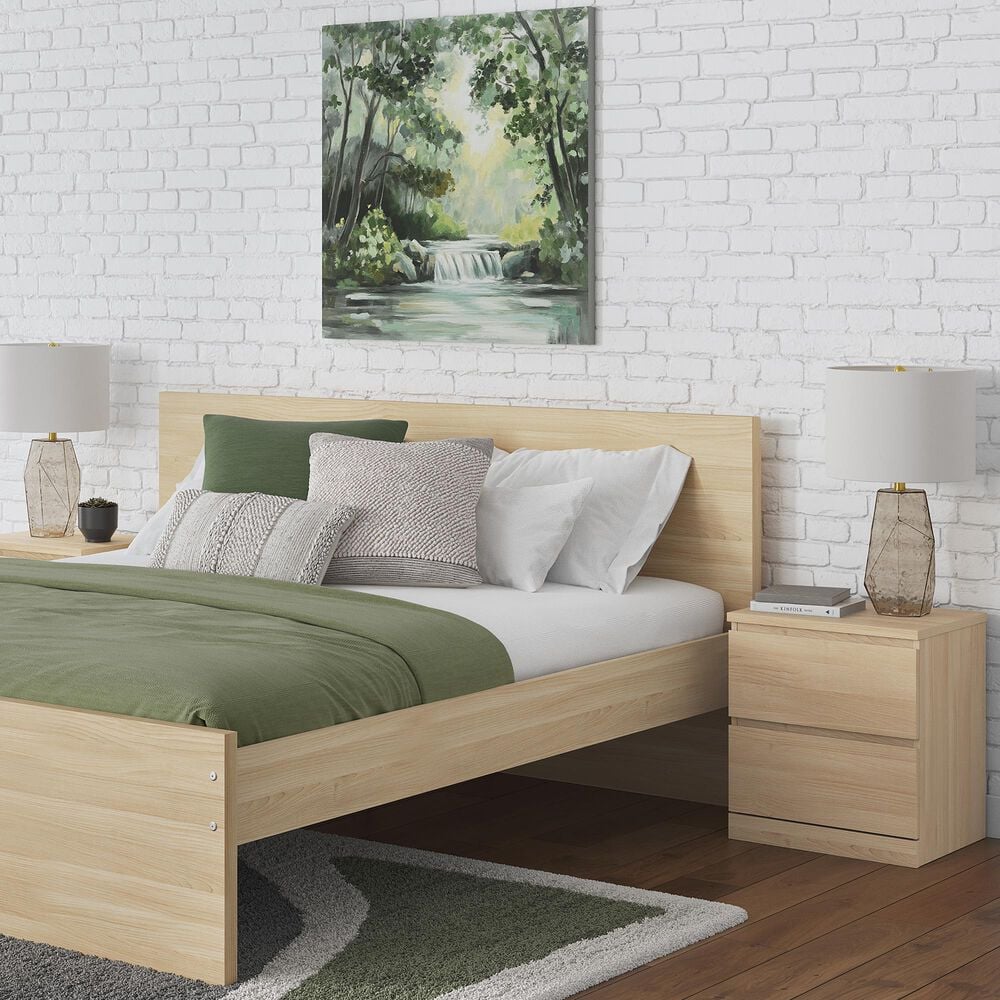 Ashley Onita 2-Drawer Nightstand in Natural, , large