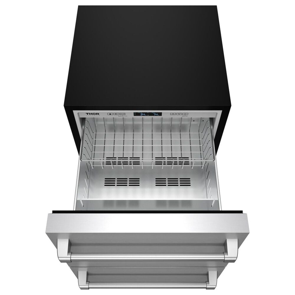 Thor Kitchen Gordon Ramsay 24" Undercounter Refrigerator in Stainless Steel, , large
