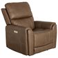 Flexsteel Carter Power Recliner with Power Headrest and Lumbar in Cappuccino, , large