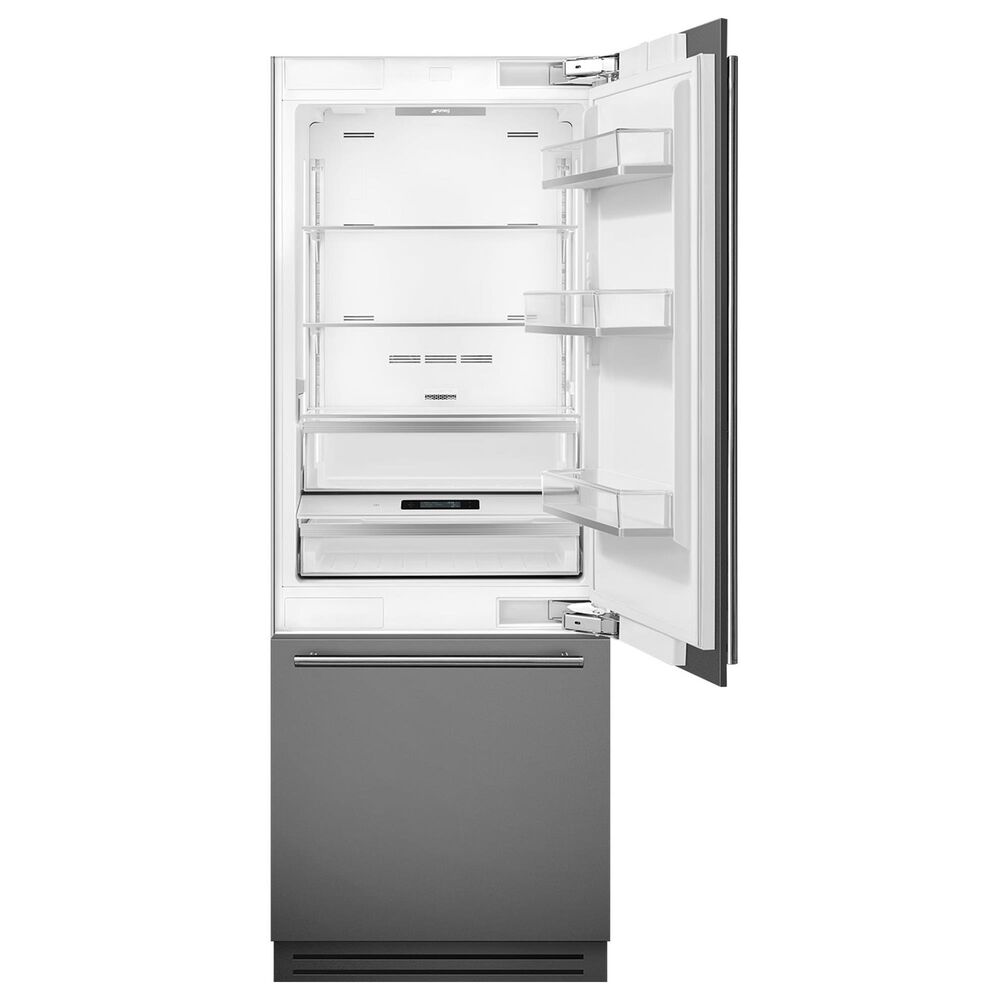 SMEG 16.42 Cu. Ft. Built-In Bottom Mount Refrigerator in Panel Ready, , large