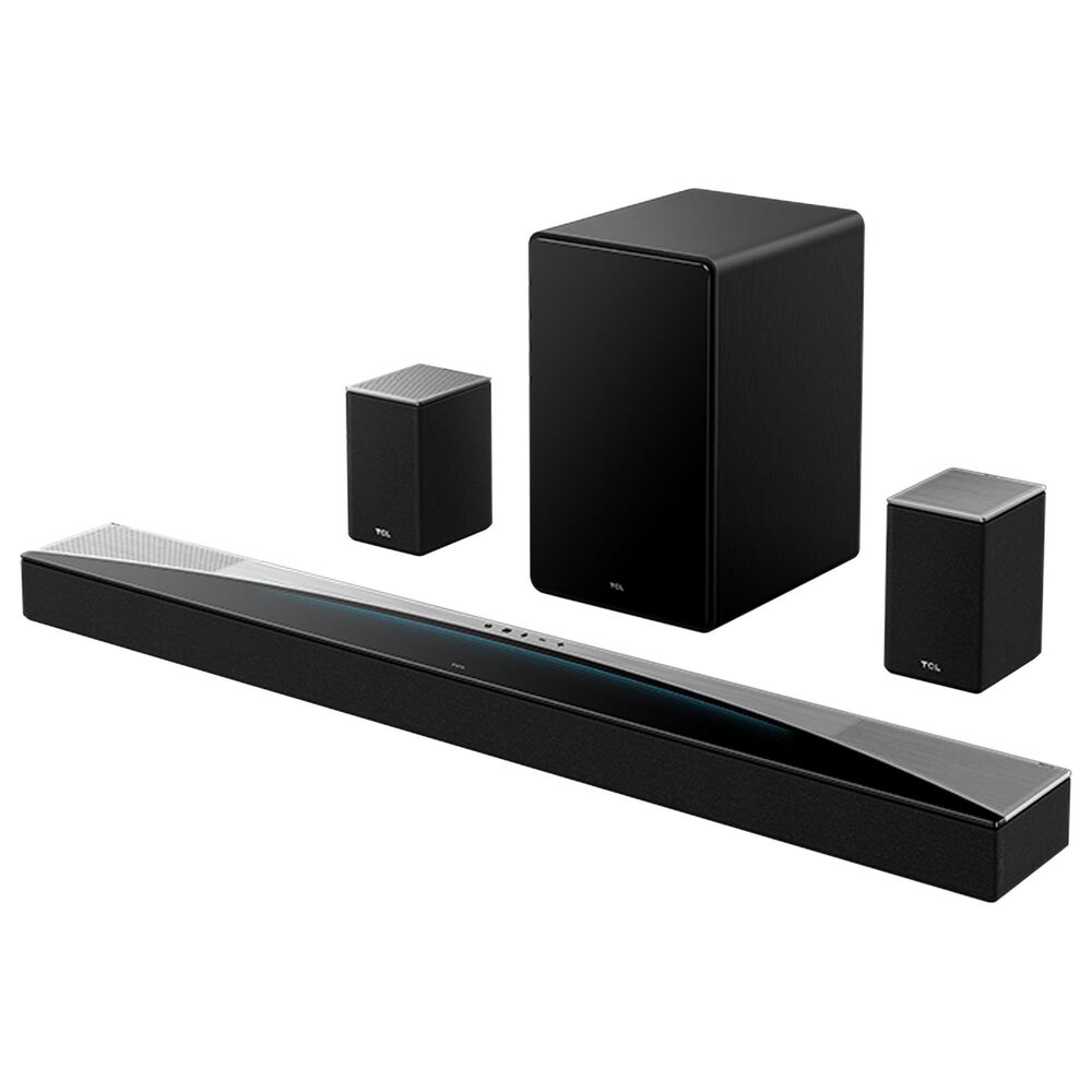 TCL 75" X11L Series 4K UHD HDR SQD-Mini LED - Smart Google TV with 7.1.4 Channel Soundbar System in Black, , large