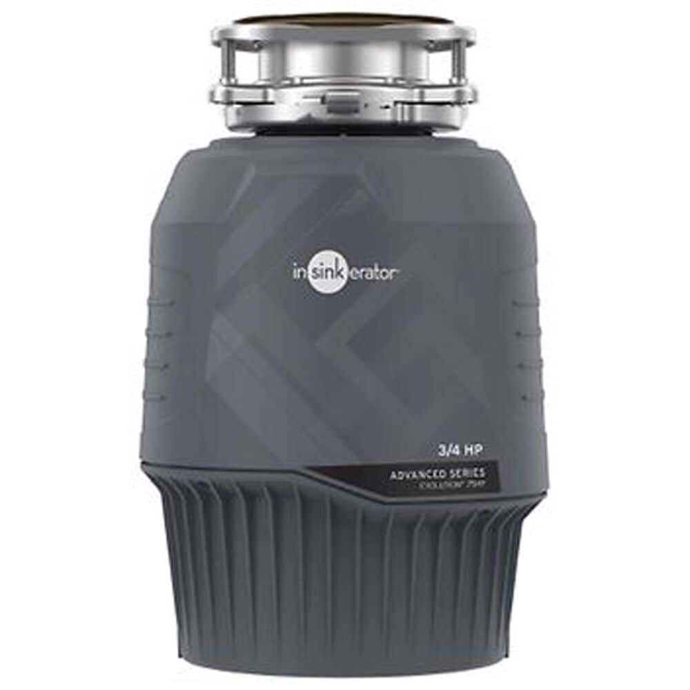 InSinkerator Evolution 3/4 HP Garbage Disposal in Gray, , large