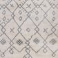 Amer Rugs Aspen ASP-6 2"2" x 10" Ivory and Gray Runner, , large