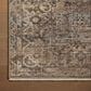 Loloi Heritage 10" x 14" Mocha and Denim Area Rug, , large