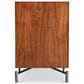 Bernhardt Brasea King Upholstered Panel Bed with Dresser and Nightstand in Lume, , large