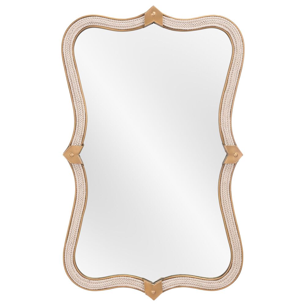 Zuo Modern Hillegass Mirror in Gold, , large