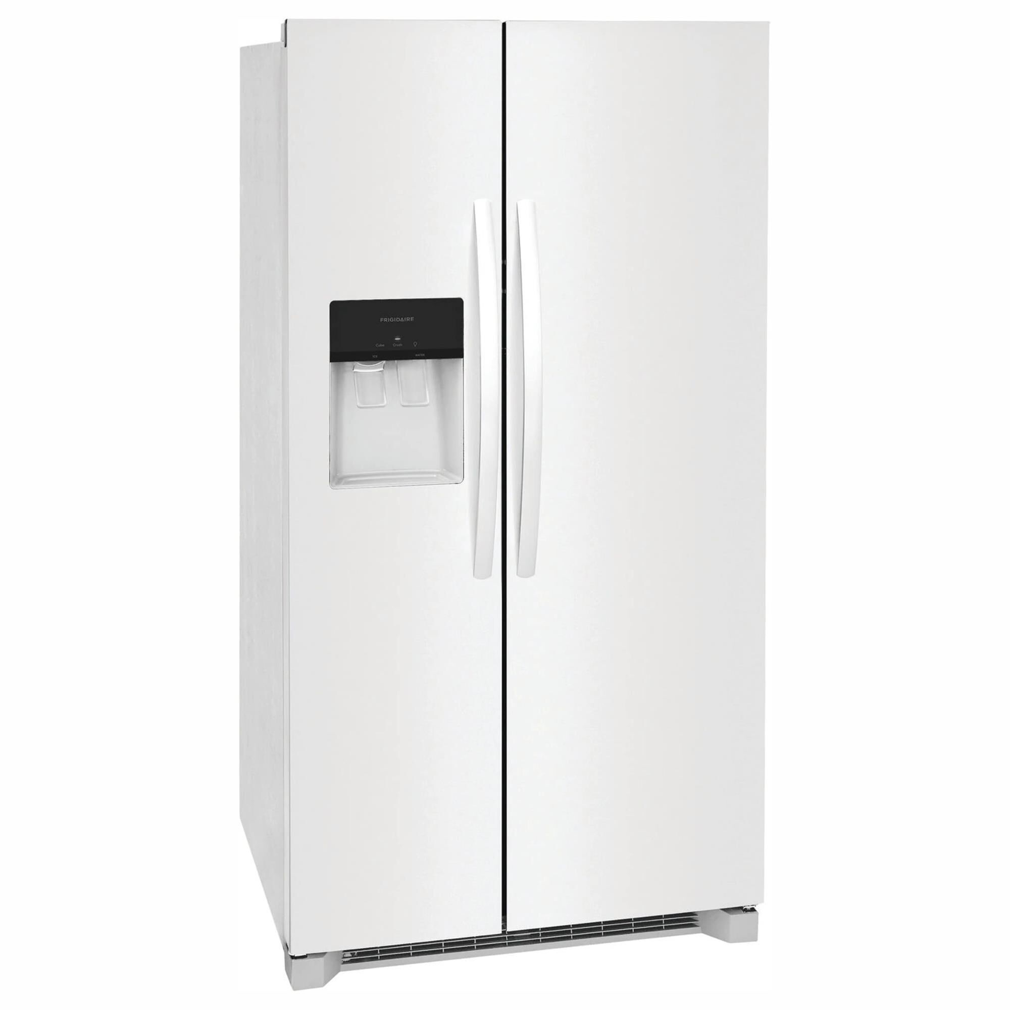 Frigidaire サイドバイサイド冷蔵庫 ホワイト Frigidaire 25.6 Cu. Ft. Standard Depth Side-by-Side Refrigerator