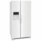 Frigidaire 25.6 Cu. Ft. Standard Depth Side-by-Side Refrigerator in White, , large