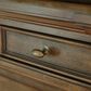 Millenium Frantanna Queen Panel Bed Dresser and Nightstand in Brown, , large