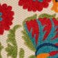 Nourison Aloha Red and Multicolor 2" x 3" Indoor/Outdoor Area Rug, , large