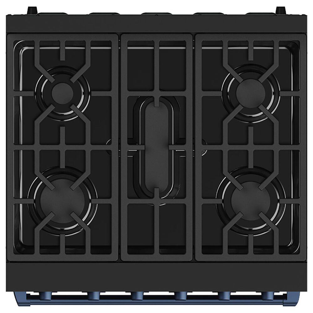 Thor Kitchen Gordon Ramsay 4.6 Cu. Ft. Professional Gas Range with Blue Handle Kit in Black, , large