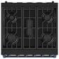Thor Kitchen Gordon Ramsay 4.6 Cu. Ft. Professional Gas Range with Blue Handle Kit in Black, , large