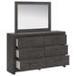 Ashley Prendonea 5-Piece Twin Bedroom Set in Dark Charcoal, , large