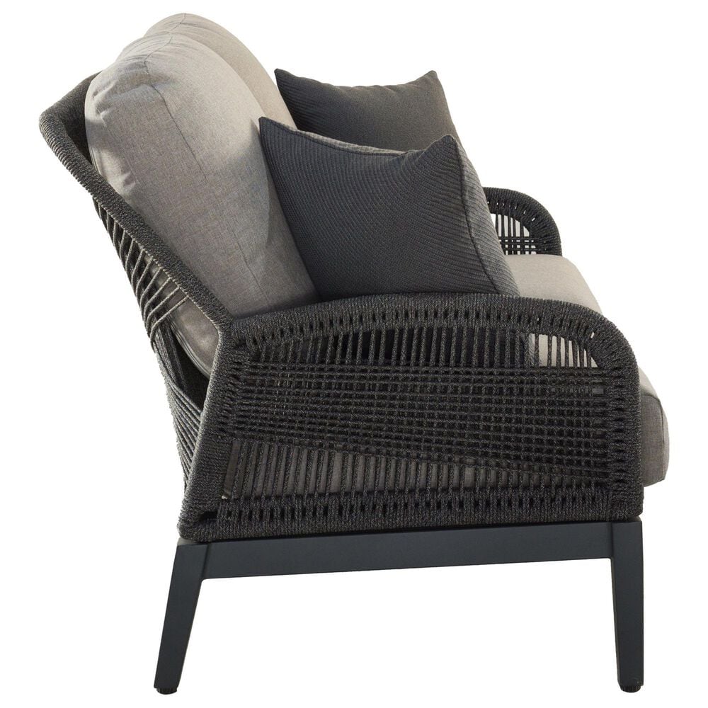 GatherCraft Cyrus Patio Loveseat in Mystic Taupe, , large