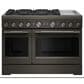 KitchenAid 6.3 Cu. Ft. Commercial-Style Dual Fuel Range in Black Ore, , large