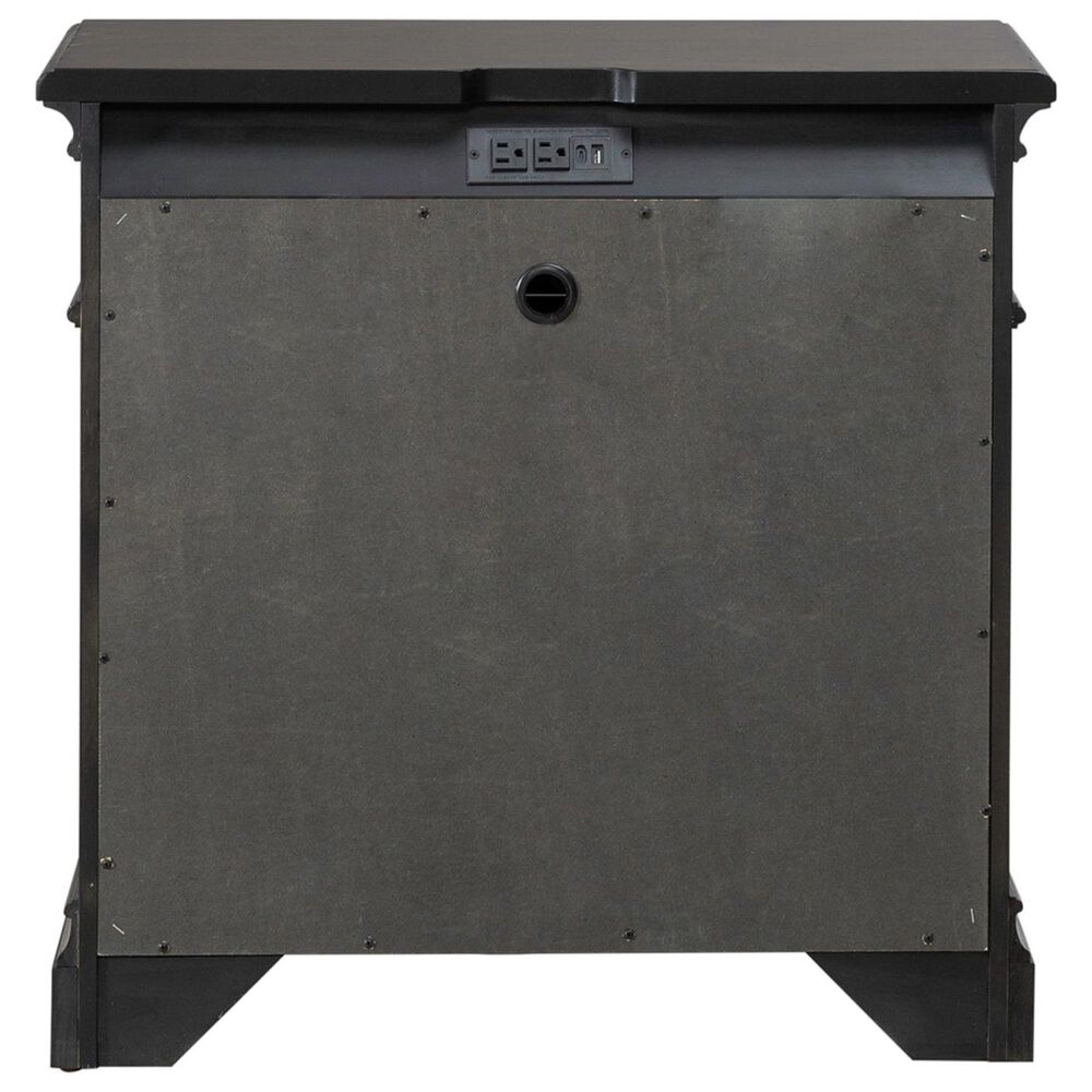 Liberty Furniture Arden Road 4-Piece King Bedroom Set in Satin Cherry, , large