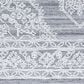 Surya Piazza PZZ-2301 2" x 3" White, Gray Area Rug, , large