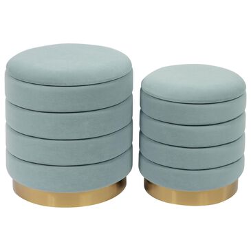Tov Furniture Saturn Storage Ottoman in Sea Blue (Set of 2), , large