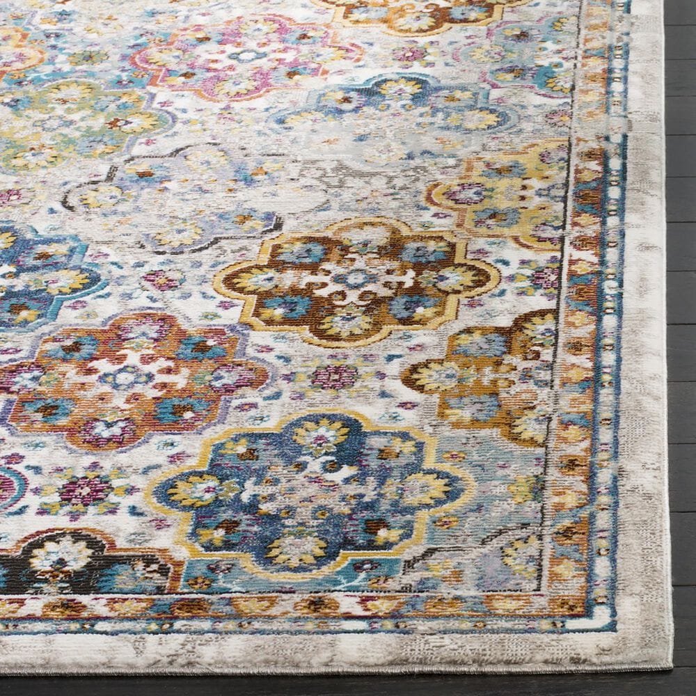 Safavieh Aria 9&#39; x 12&#39; Beige and Multicolor Area Rug, , large