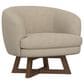 Golden Wave Furniture Moira Swivel Chair in Sand, , large
