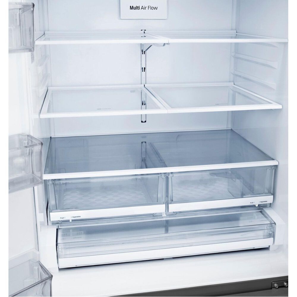 LG 28 cu.ft 3 Door French Door, Ice and Water, Printproof Stainless Steel, , large