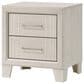 Crown Mark Charlie 5-Piece Full Panel Bedroom Set in White, , large
