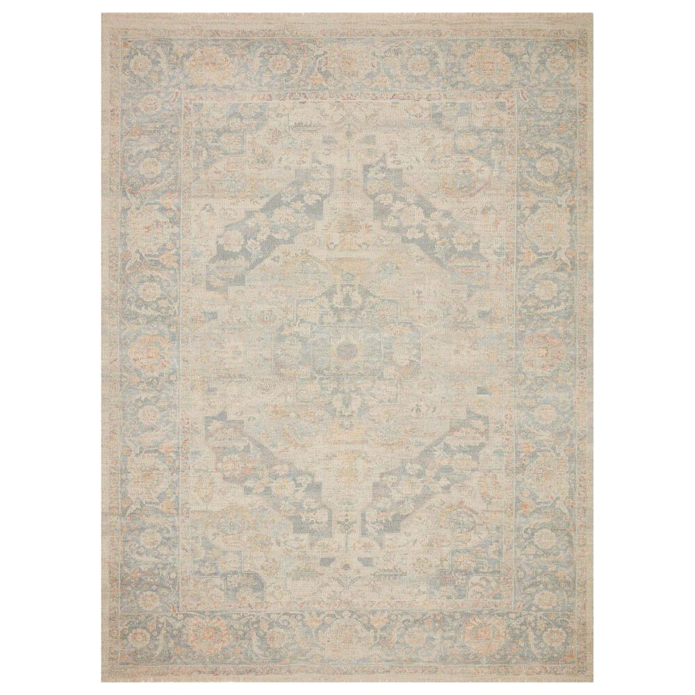 Loloi Priya PRY-08 5" x 7"6" Bone/Bluestone, , large