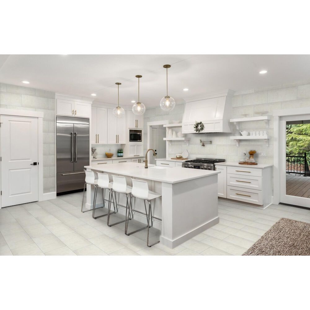 Emser Sterlina Silver 12&quot; x 24&quot; Polished Porcelain Tile, , large