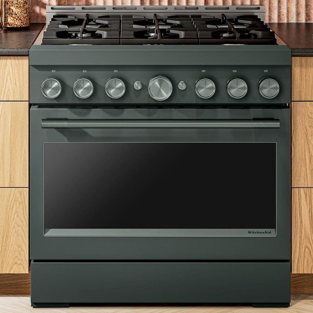 KitchenAid 5.1 Cu. Ft. Commercial-Style Gas Range in Juniper, , large