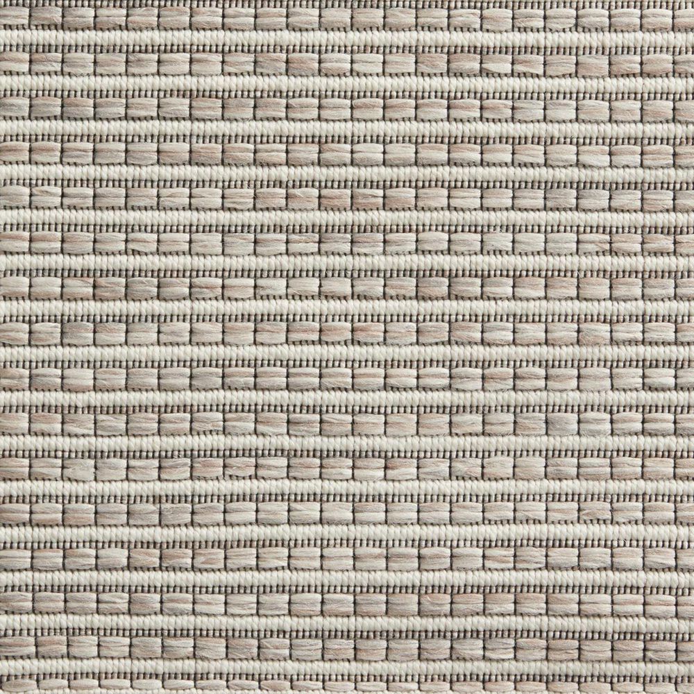 Amber Lewis x Loloi Malibu MAB-04 2&#39;3&quot; x 3&#39;9&quot; Ivory and Dove Indoor/Outdoor Area Rug, , large