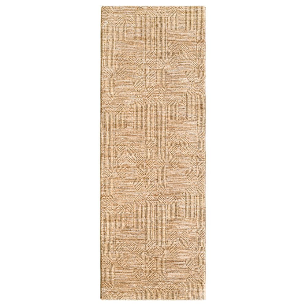 Surya Masterpiece MPC-2310 Beige, Tan and Medium Brown 2"7" x 7"3" Runner, , large