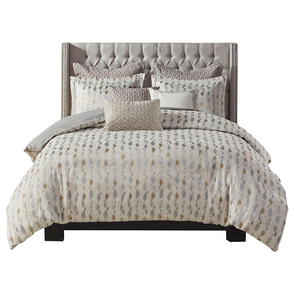 Hampton Park Sanctuary 8-Piece Queen Comforter Set in Taupe, , large