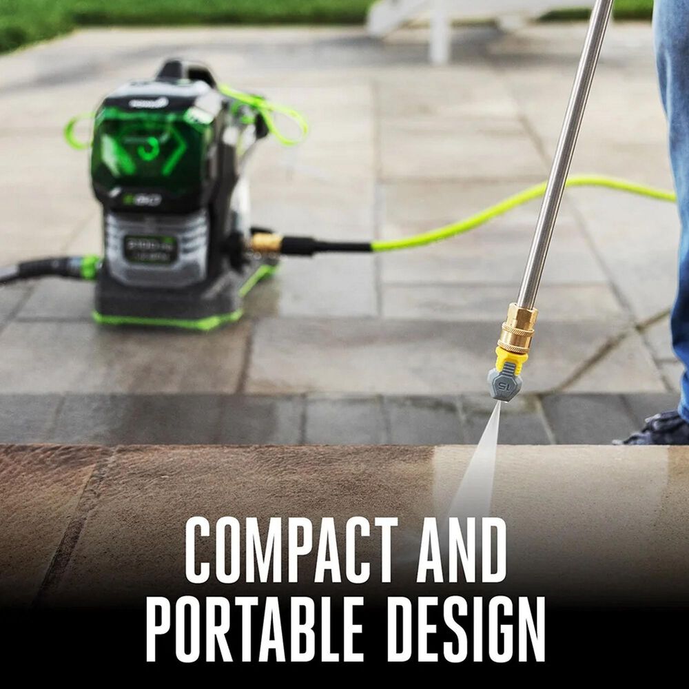 EGO 2100 PSI Compact Pressure Washer in Gray and Green, , large