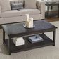 Waltham Cocktail Table with Lower Shelf in Grey, , large