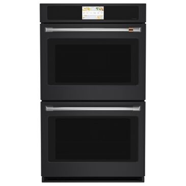 Cafe 30 " Smart Built-In Convection Double Wall Oven in Matte Black, , large
