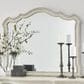 Millenium Arlendyne Bedroom Mirror in Antiqued White, , large
