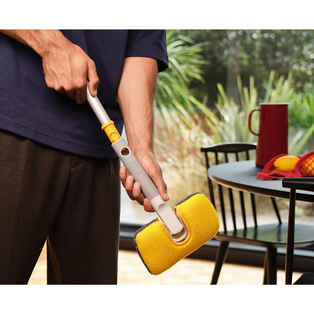 Joseph Joseph CleanTech 6-Piece Cleaning Tool Set in Stone, , large