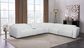 Oxford Furniture 6-Piece Leather Power Reclining Sectional in Camden Dove, , large