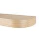 Maple and Jade 3-Piece Handmade Wall Shelf Set in Light Brown, , large