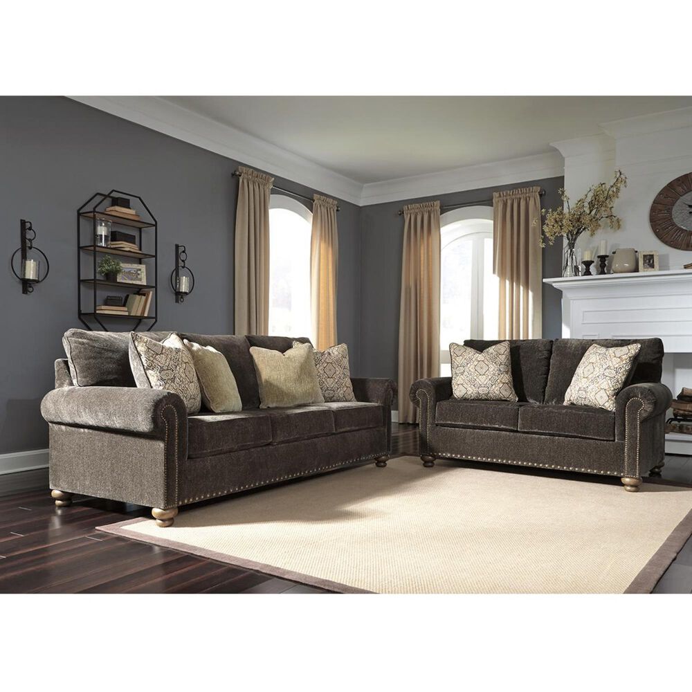Signature Design by Ashley Stracelen Loveseat in Sable, , large