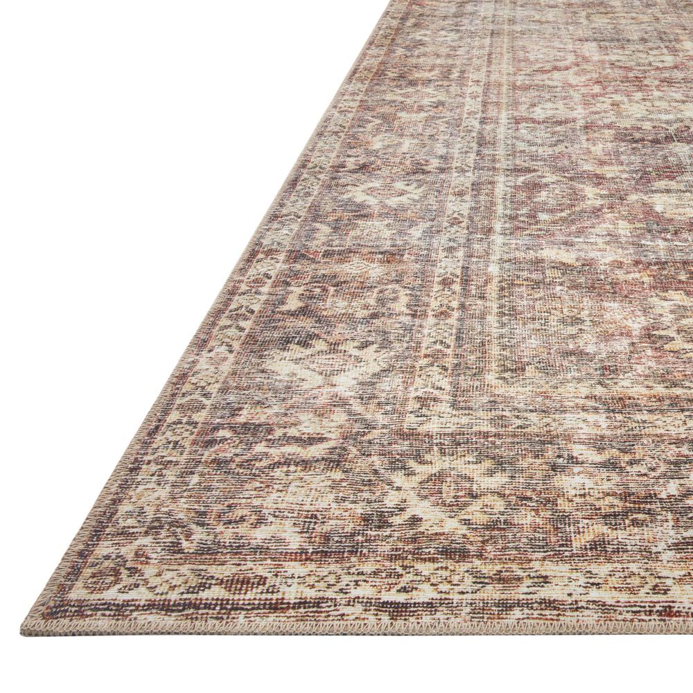 Amber Lewis x Loloi Georgie 2&#39; x 5&#39; Bordeaux and Antique Area Rug, , large