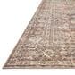 Amber Lewis x Loloi Georgie 2" x 5" Bordeaux and Antique Area Rug, , large