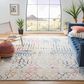 Safavieh Tulum 8" x 10" Ivory and Blue Area Rug, , large